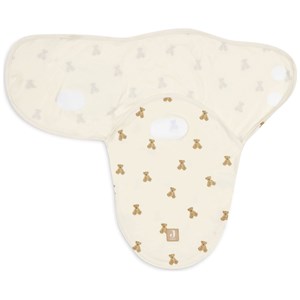 Couverture d'emmaillotage mini teddy bear (0-3 mois)