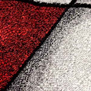 Tapis salon 60x110 rouge