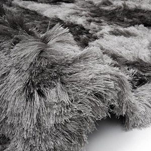 Tapis shaggy 240x340 gris