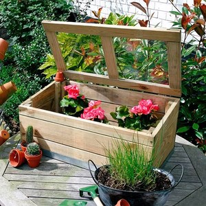 Serre en bois modèle rimini