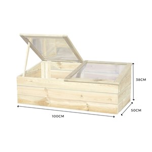 Serre en bois modèle venezia