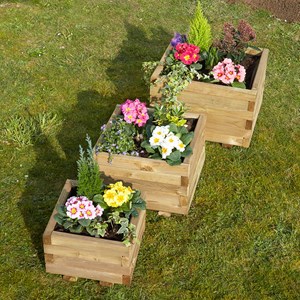 Jardinière carrée primo