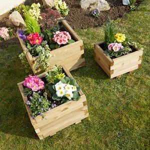 Jardinière carrée primo
