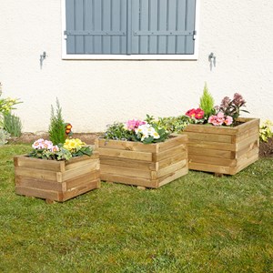Jardinière carrée primo