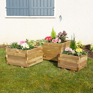 Jardinière carrée primo