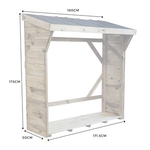 Abri à bûches avoriaz - 1,5 stères