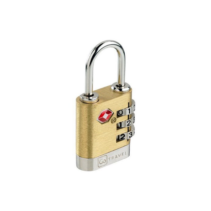 Cadenas tsa 3 chiffres en laiton Nature & Découvertes