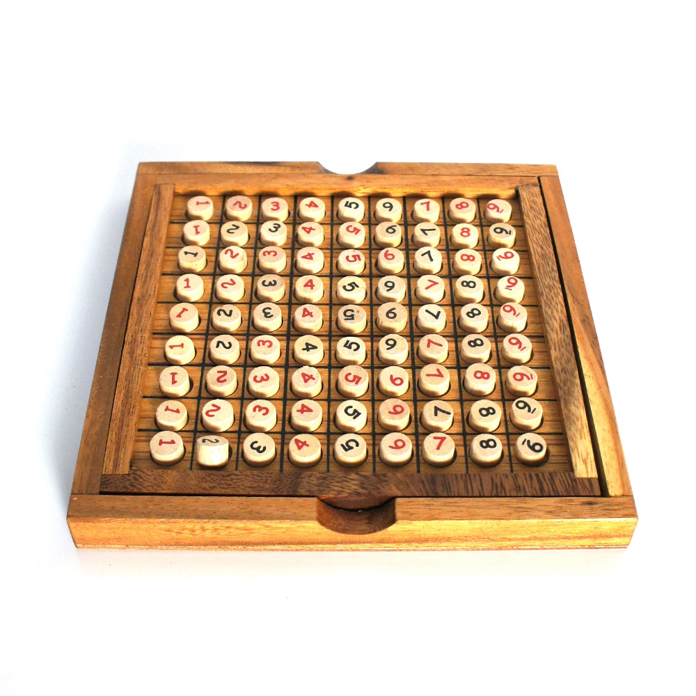 Sudoku en bois : Un jeu original parfait pour faire un cadeau adulte