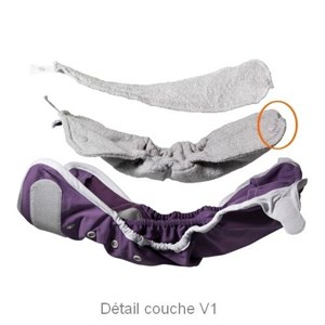 Couche lavable tu pop-in v2 - bambou un