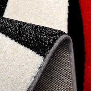 Tapis salon 60x110 rouge