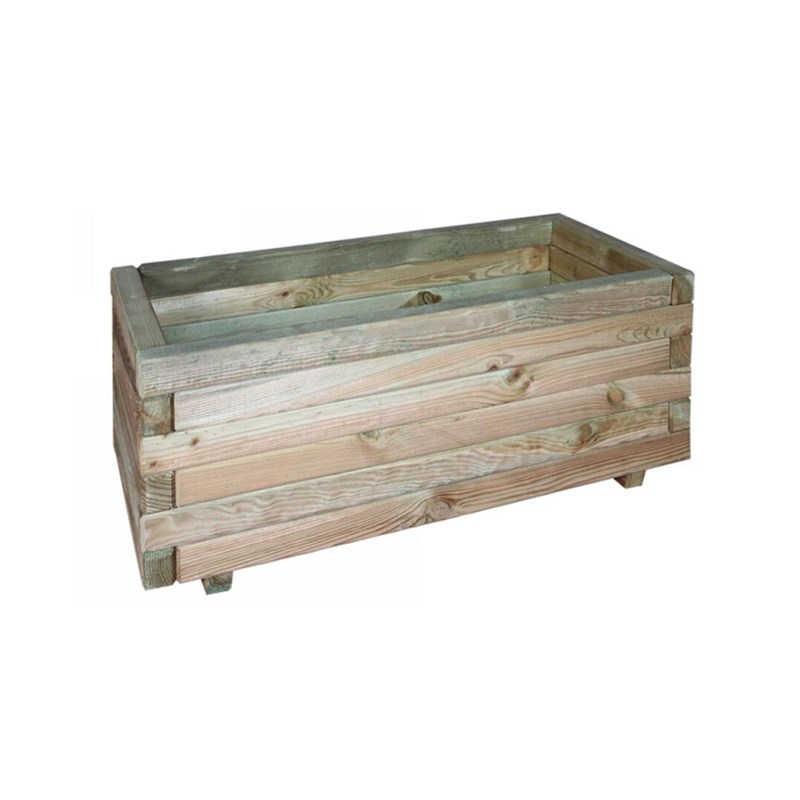 Jardinière rectangulaire jonquille