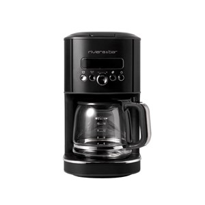 Cafetière programmable 12 tasses 950w noir