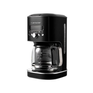 Cafetière programmable 12 tasses 950w noir