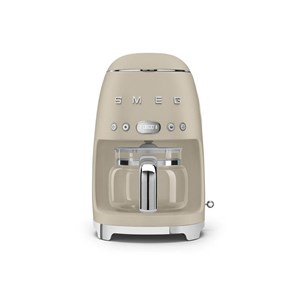 Cafetière filtre programmable 10 tasses 1050w beige lin