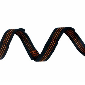 Une sangle d'accroche orange pour hamac chaise