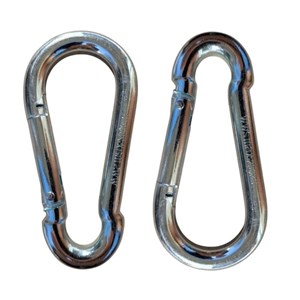 Lot de 2 petits mousquetons pour hamac