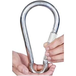 Lot de 2 grands mousquetons pour hamac