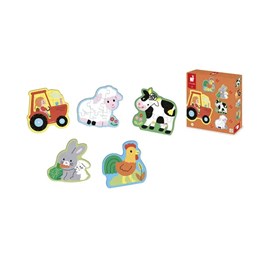 5 puzzles evolutifs ferme