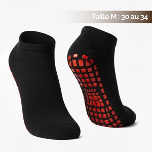 Lot de 2 paires de chaussettes - enfant m Noir