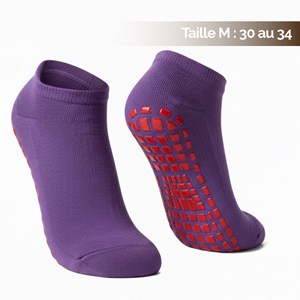 Lot de 2 paires de chaussettes - enfant m Violet