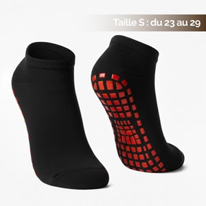 Lot de 2 paires de chaussettes - enfant s Noir