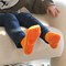 Lot de 2 paires de chaussettes - enfant s Orange