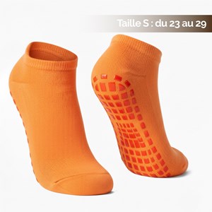 Lot de 2 paires de chaussettes - enfant s Orange