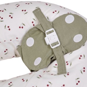 Coussin de grossesse multirelax en coton cerises