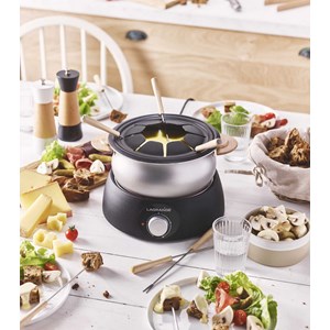 Set wok et fondue électrique 900w 8 fourchettes