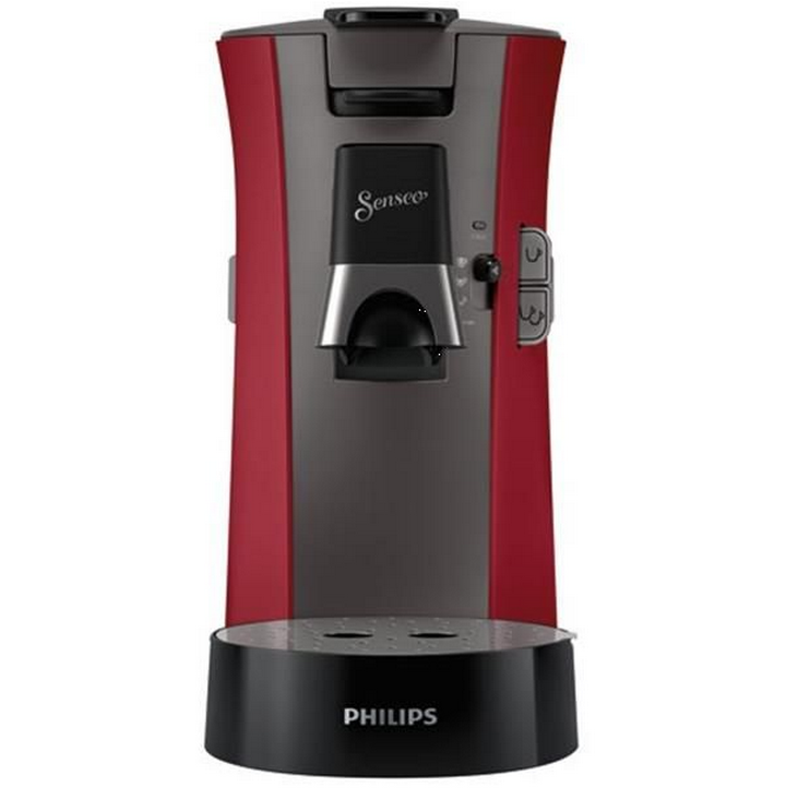 Cafetière à dosettes 1bar 1450w rouge philips csa240.91 (Philips) - Couverture