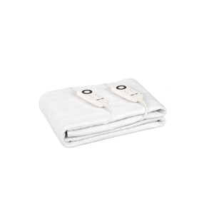 Surmatelas chauffant 2 places 160x140cm blanc