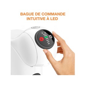 Cafetière à dosette 15 bars 1500w blanc