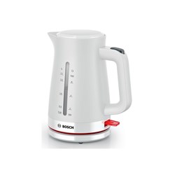 Bouilloire électrique 1.7l 2400w blanc