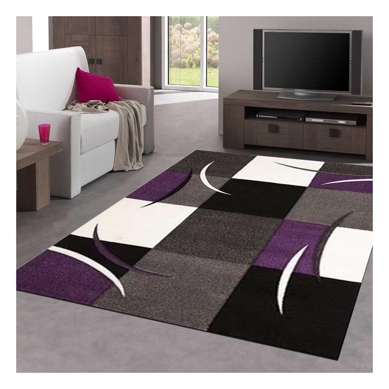 Tapis salon 60x110 violet