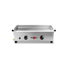Plancha gaz 3000w plaque inox 54x33cm