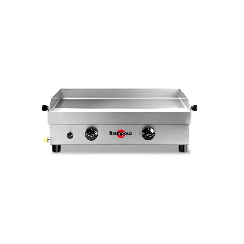 Plancha gaz 3000w plaque inox 54x33cm