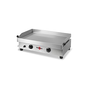 Plancha gaz 3000w plaque inox 54x33cm
