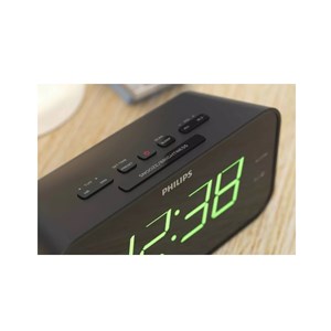 Le radio réveil 40w noir