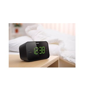 Le radio réveil 40w noir