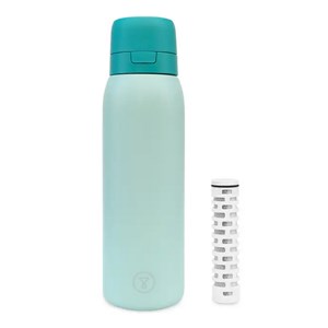 Bouteille isotherme filtrante 0.7l vert