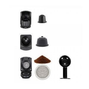 Machine à café multi-capsules 4en1 0.85l 1400w