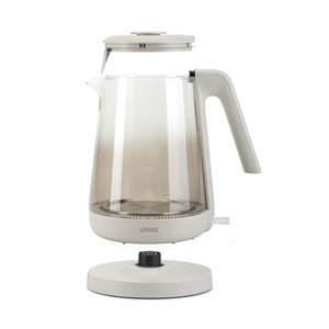 Bouilloire sans fil 1.7l 220w verre