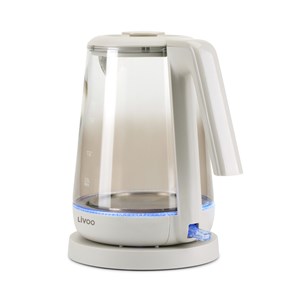 Bouilloire sans fil 1.7l 220w verre