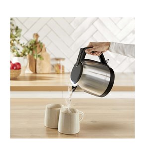 Bouilloire sans fil 1l 2400w  mini inox
