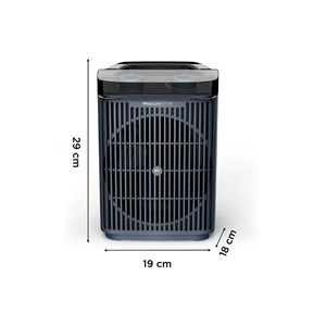 Chauffage soufflant 2400w noir