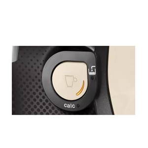 Cafetière à dosettes 3.3bar 1400w noir et crème