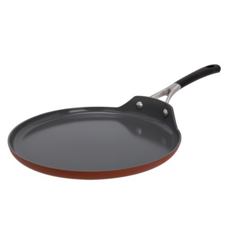 Crêpière 25cm terracotta