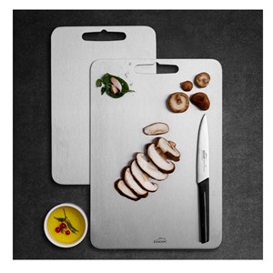 Planche à découper 25 x 36 cm inox
