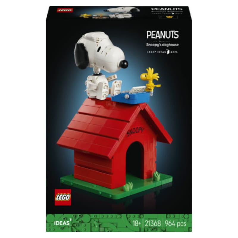LEGO® Ideas Peanuts : la niche de Snoopy 21368