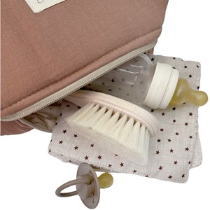 Trousse de toilette camila caramel glacé